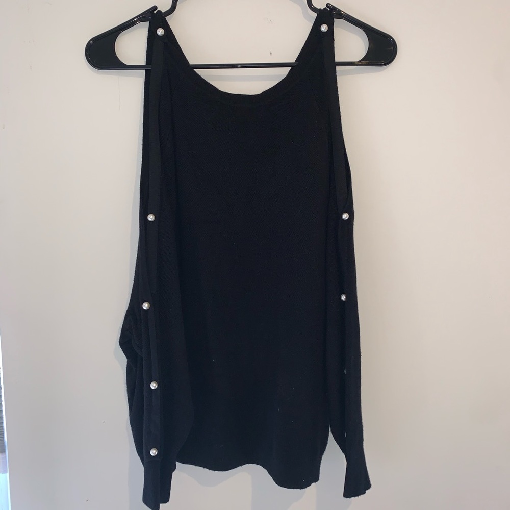 Zara Cold Shoulder Sweater